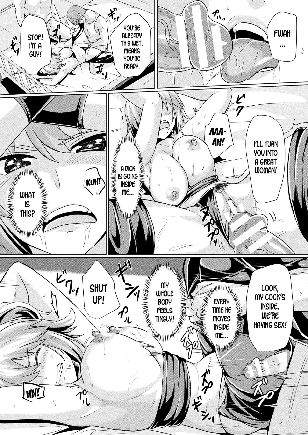 Hentai Manga Comic-The Boss Turned into a Woman-Read-7